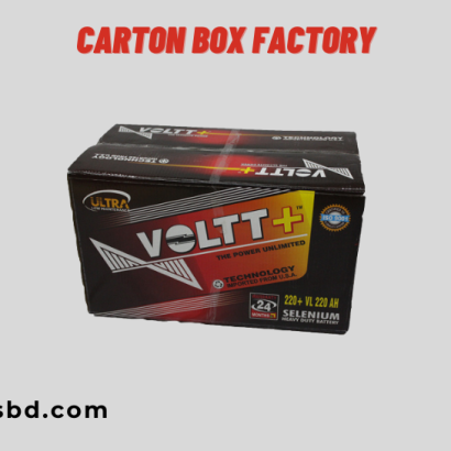 Battery Carton Box packaging