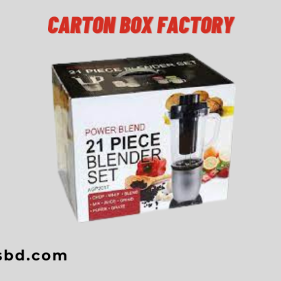 Blender Carton box packaging
